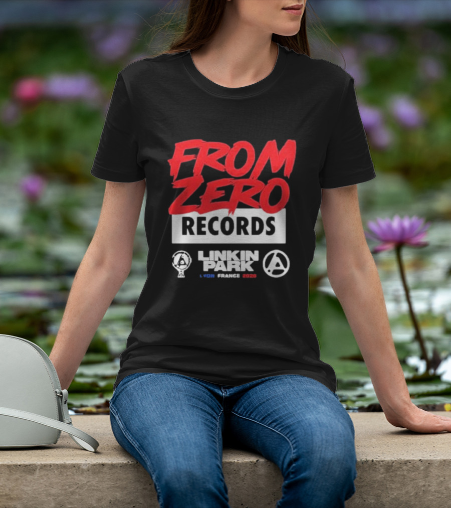 From Zero Records Linkin Park Lyon France 2026 T-Shirt
