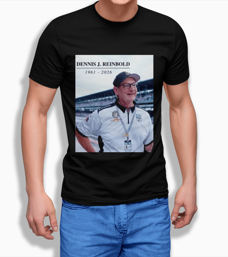 Dennis J. Reinbold 1961 2026 Firestone Indycar Racing Team 2024 T-Shirt