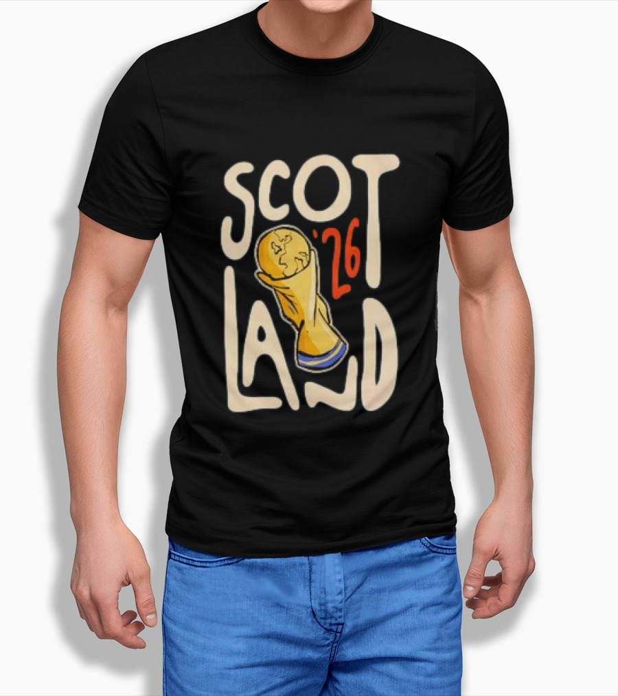 Scotland 2026 Trophy Cup Celebration T-Shirt