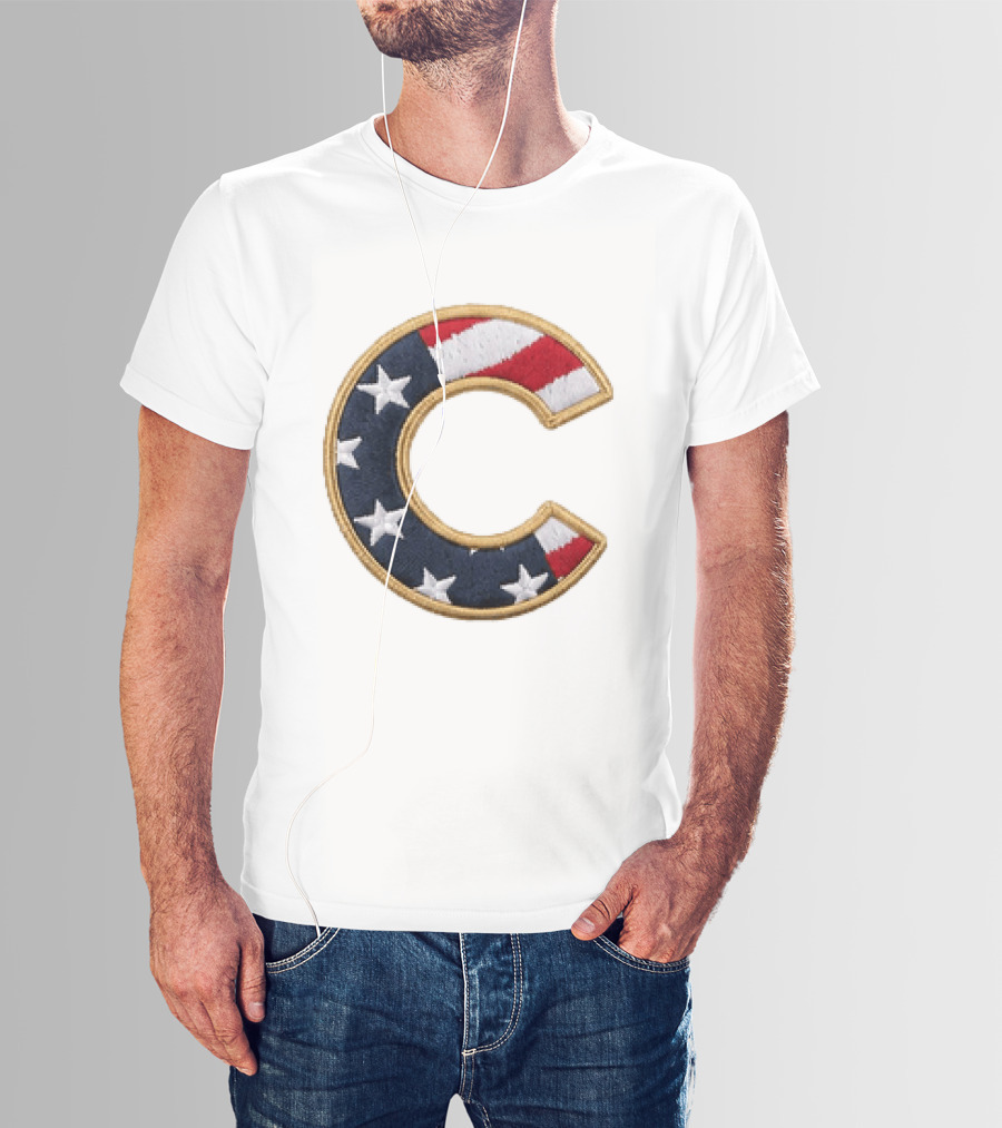 2026 Cubs Patriotic Independence Day Hats Stars And Stripes T-Shirt