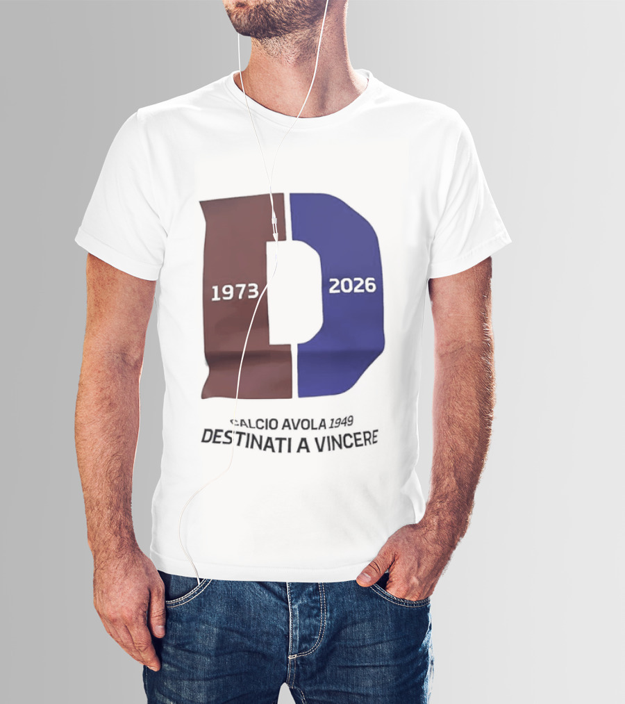 Calcio Avola 1949 Destinati A Vincere 1973 2026 T-Shirt
