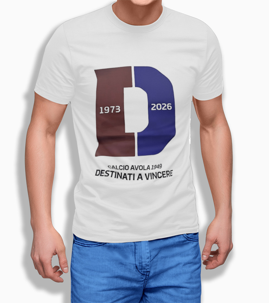 Calcio Avola 1949 Destinati A Vincere 1973 2026 T-Shirt