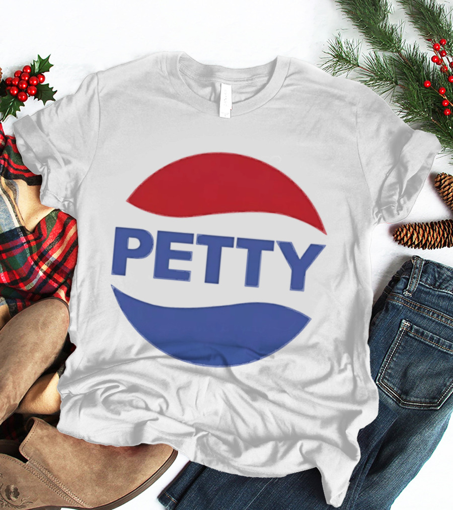 PETTY Pepsi Parody Red Blue T-Shirt