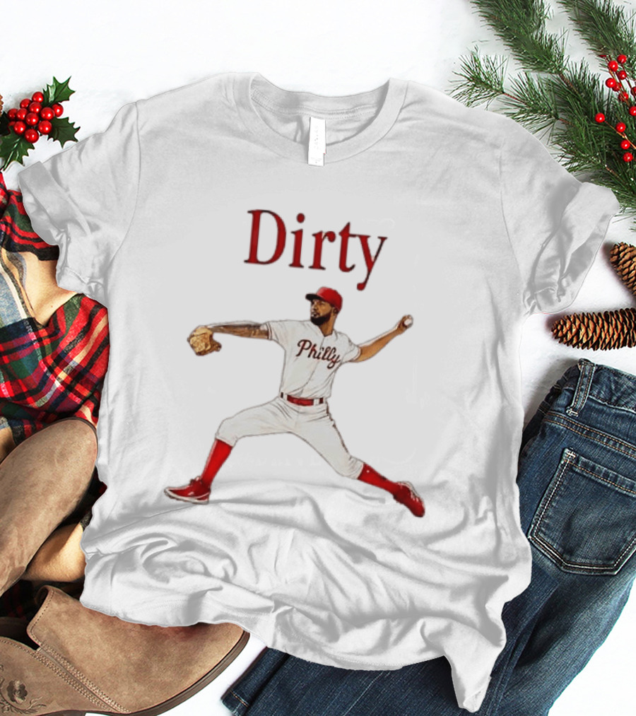 Jose Alvarado Phillies Dirty MLB Pitcher T-Shirt