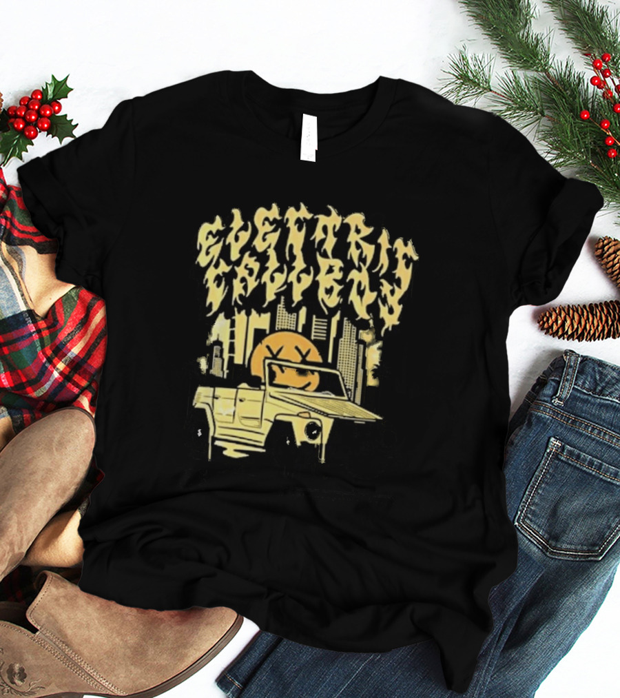 Electric Callboy Let The Good Times Roll Just Cruisin Urban Cityscape Vibes T-Shirt