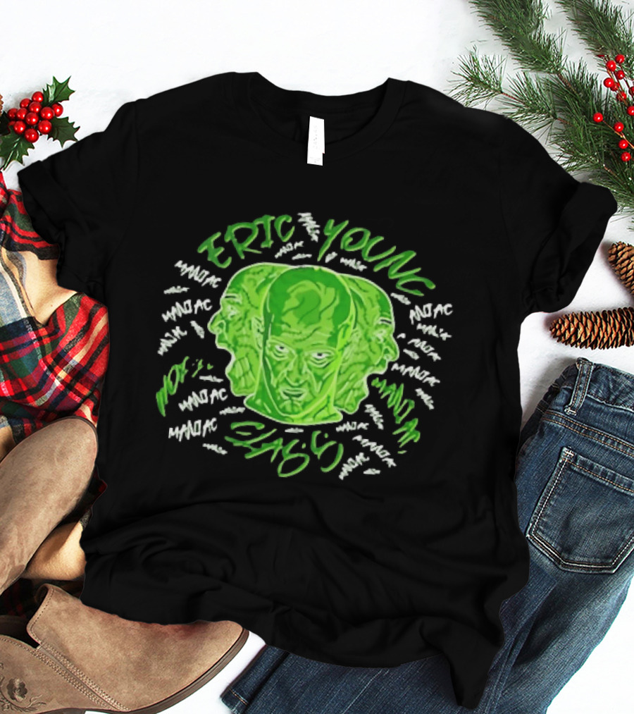 Eric Young Maniac Multiface World Class Green T-Shirt