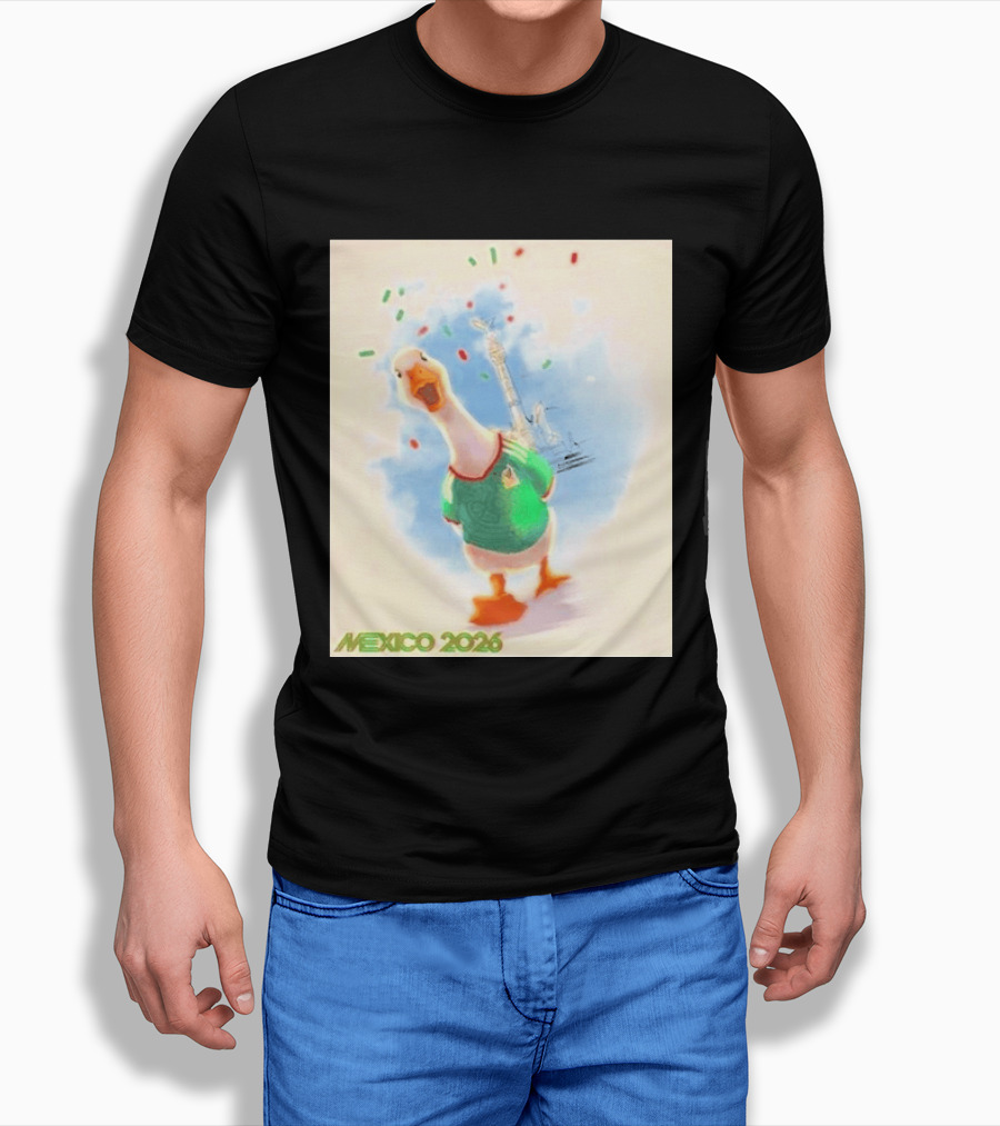 Goose Mexico Soccer Celebration 2026 T-Shirt