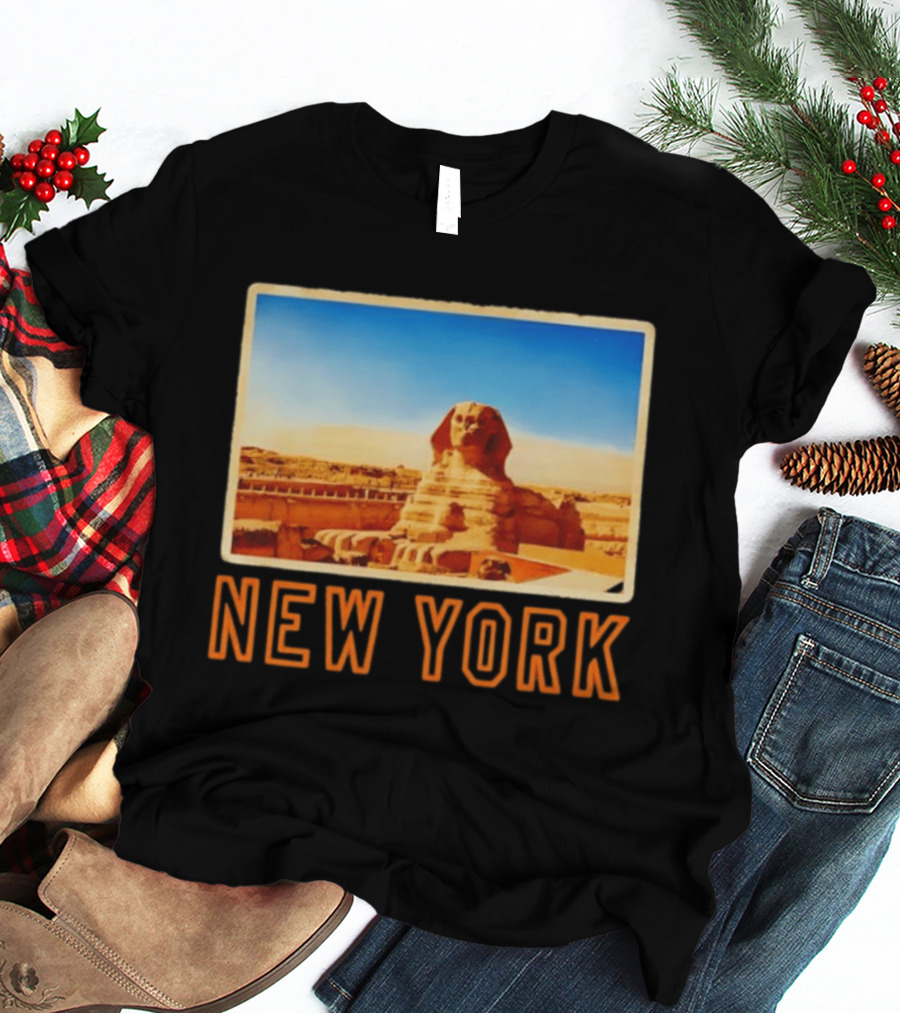 New York Humor Great Sphinx Of Giza Egypt Landmark T-Shirt
