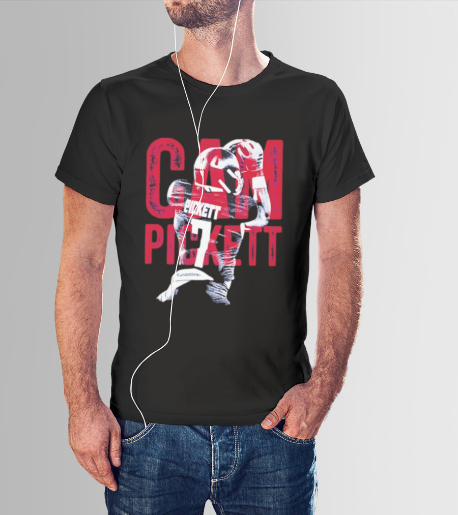 Kenny Pickett Pittsburgh Steelers Cam Pickett Number 7 T-Shirt
