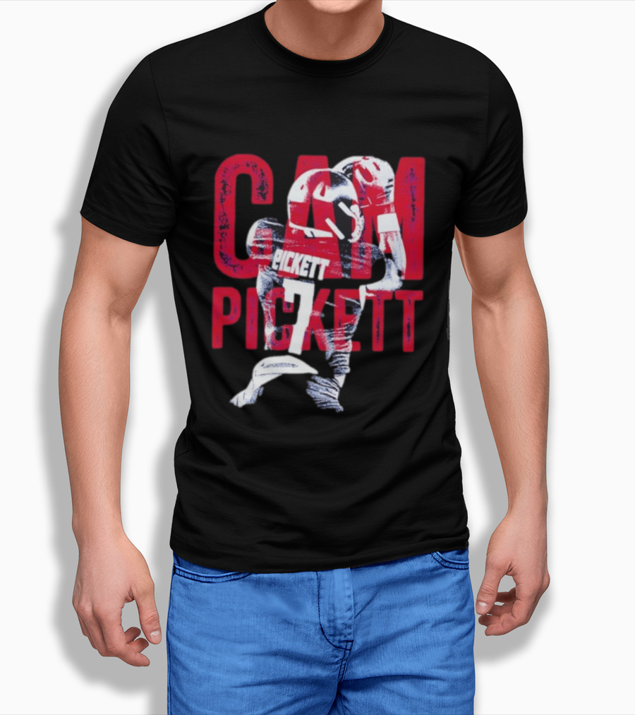 Kenny Pickett Pittsburgh Steelers Cam Pickett Number 7 T-Shirt