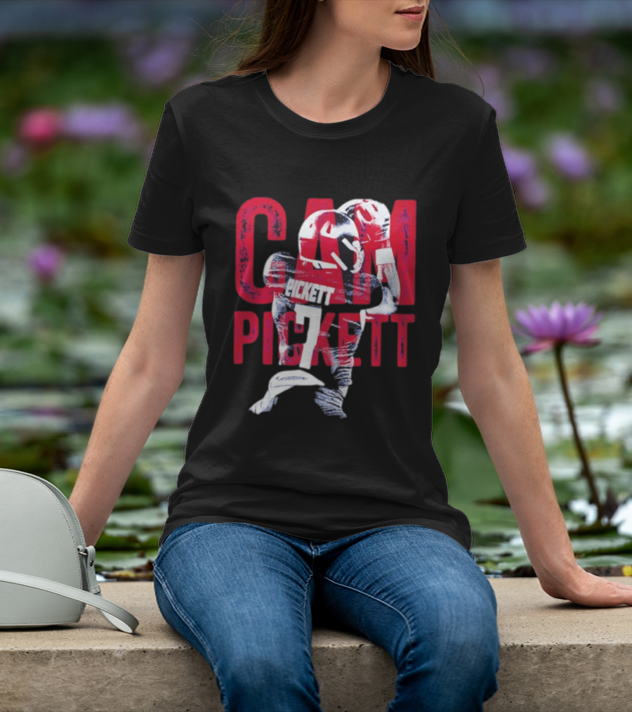 Kenny Pickett Pittsburgh Steelers Cam Pickett Number 7 T-Shirt