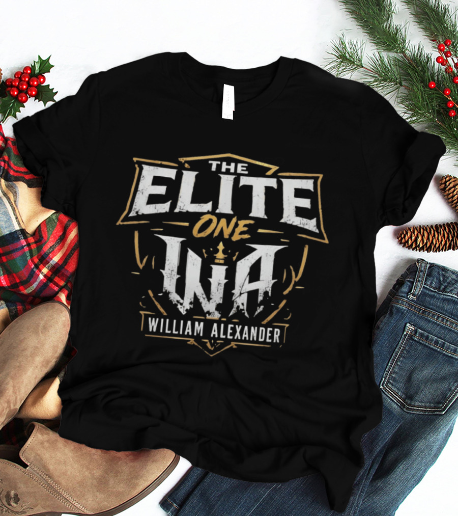 The Elite One William Alexander WWA Crown T-Shirt