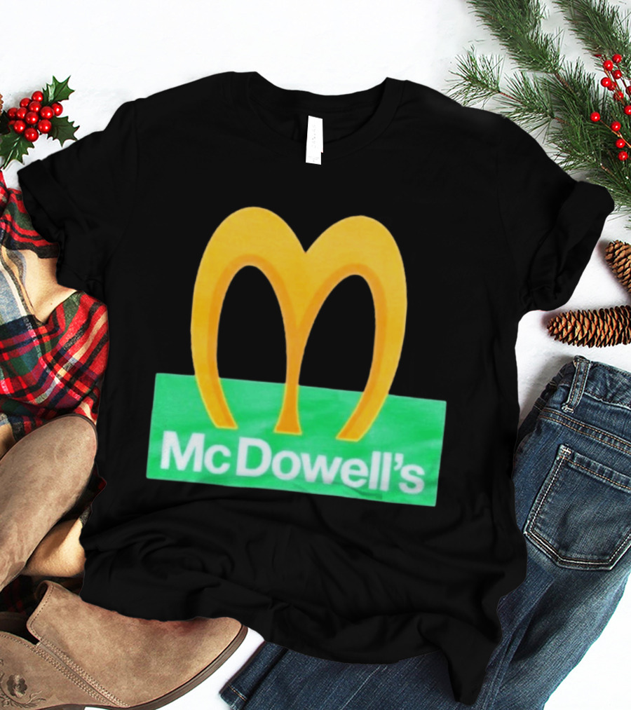 McDowell's Home Of The Big Mick Queens NYC Iconic Comedy Reference T-Shirt