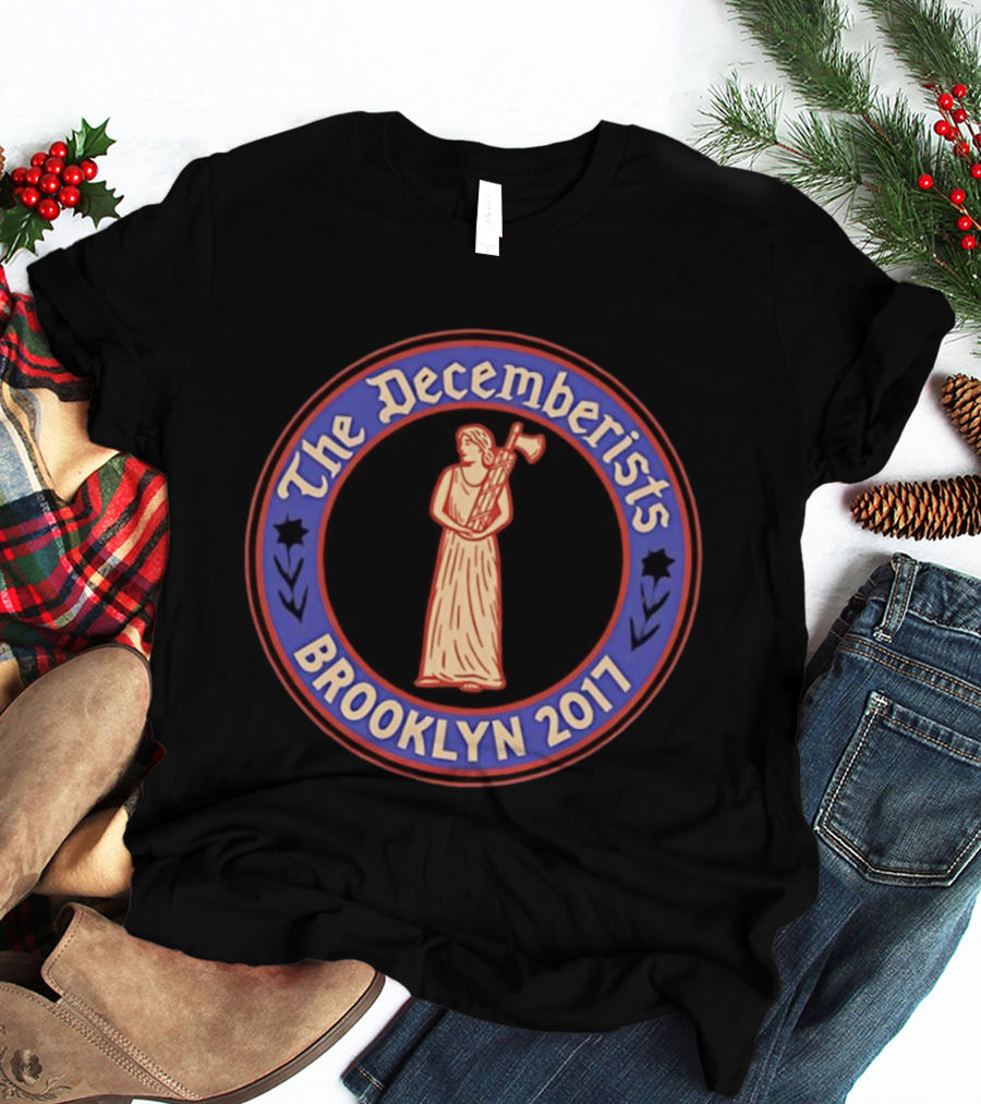 The Decemberists Brooklyn 2017 Tour T-Shirt