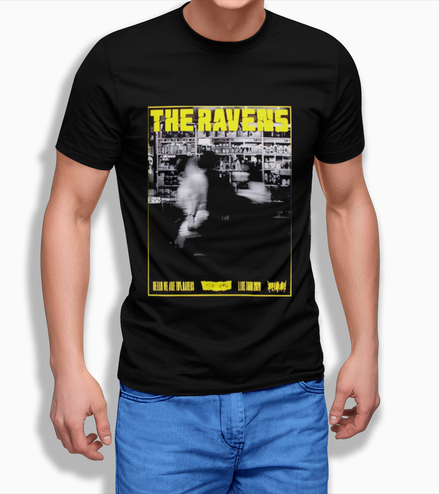 The Ravens Hello We Are The Ravens Voodoo Cat Live Tour 2026 T-Shirt