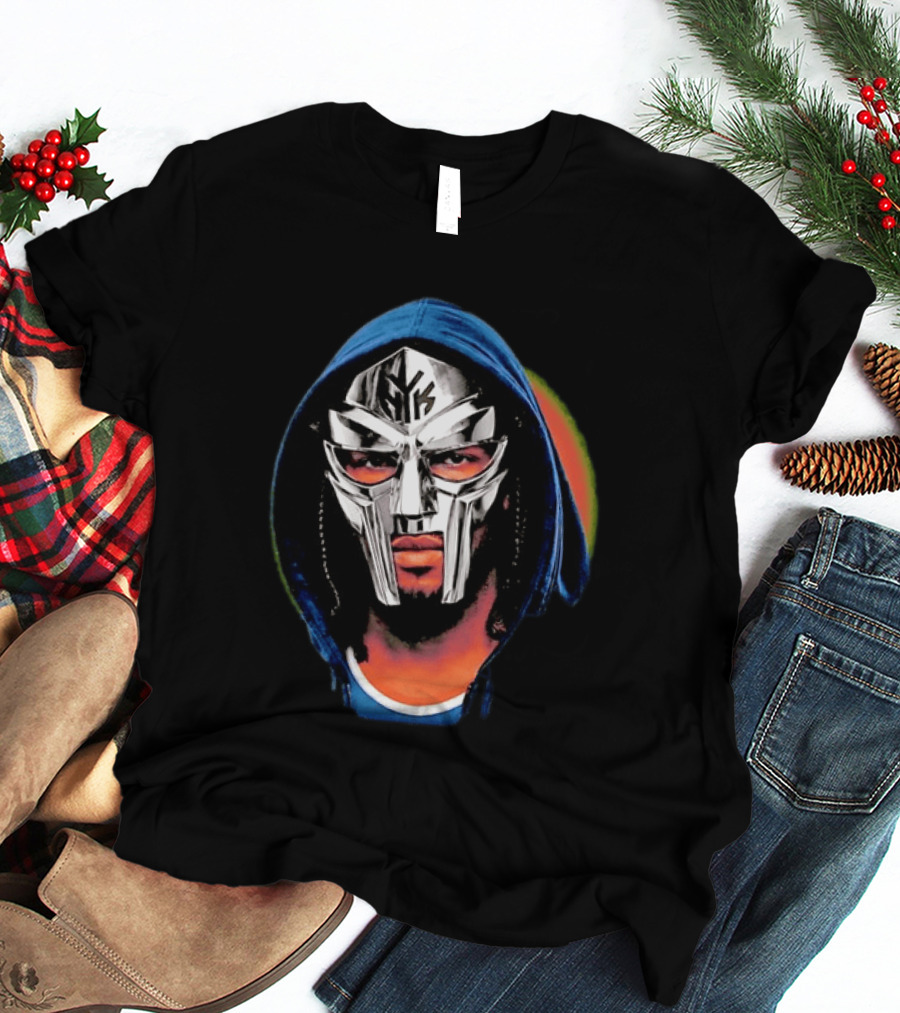 Jalen Brunson New York Knicks MF Doom Mask T-Shirt