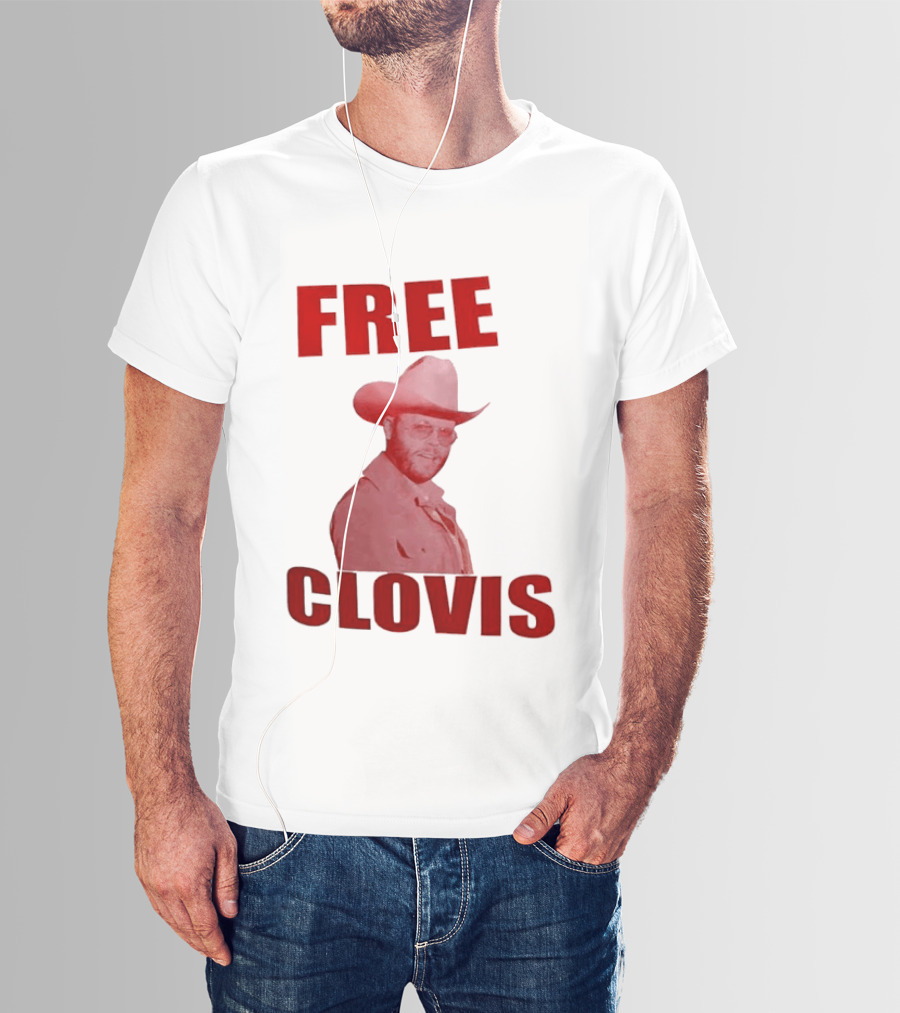 Charley Crockett Free Clovis Cowboy Style Texas Country Music T-Shirt