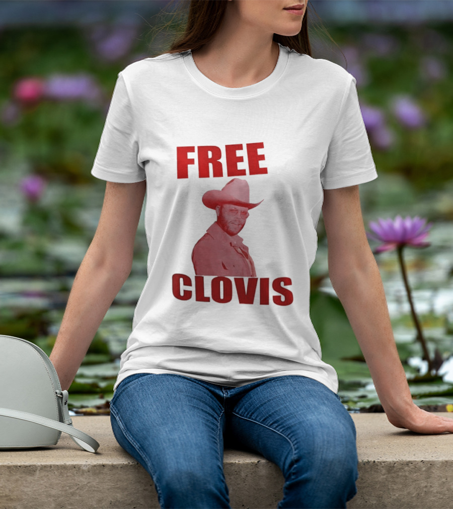 Charley Crockett Free Clovis Cowboy Style Texas Country Music T-Shirt