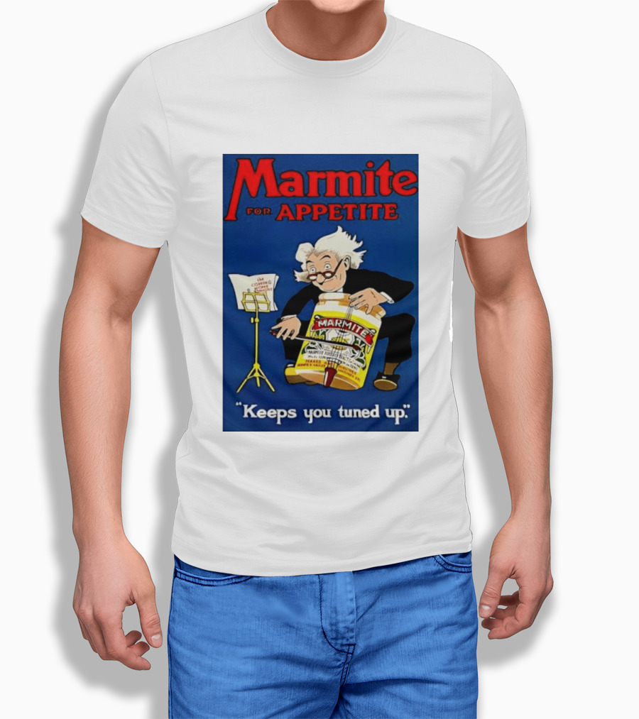 Marmite For Appetite Keeps You Tuned Up Conductor T-Shirt