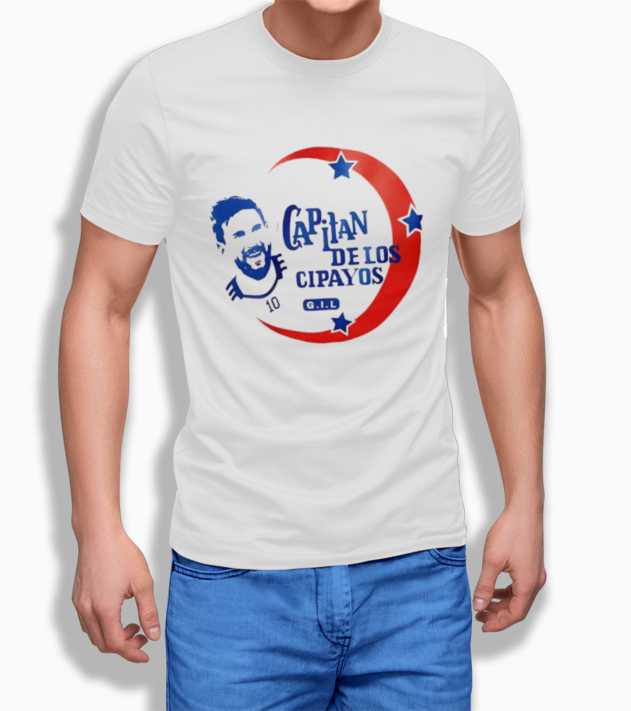 Capitan De Los Cipayos 10 Gelb T-Shirt