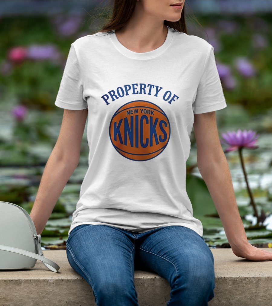 Property Of New York Knicks Basketball T-Shirt