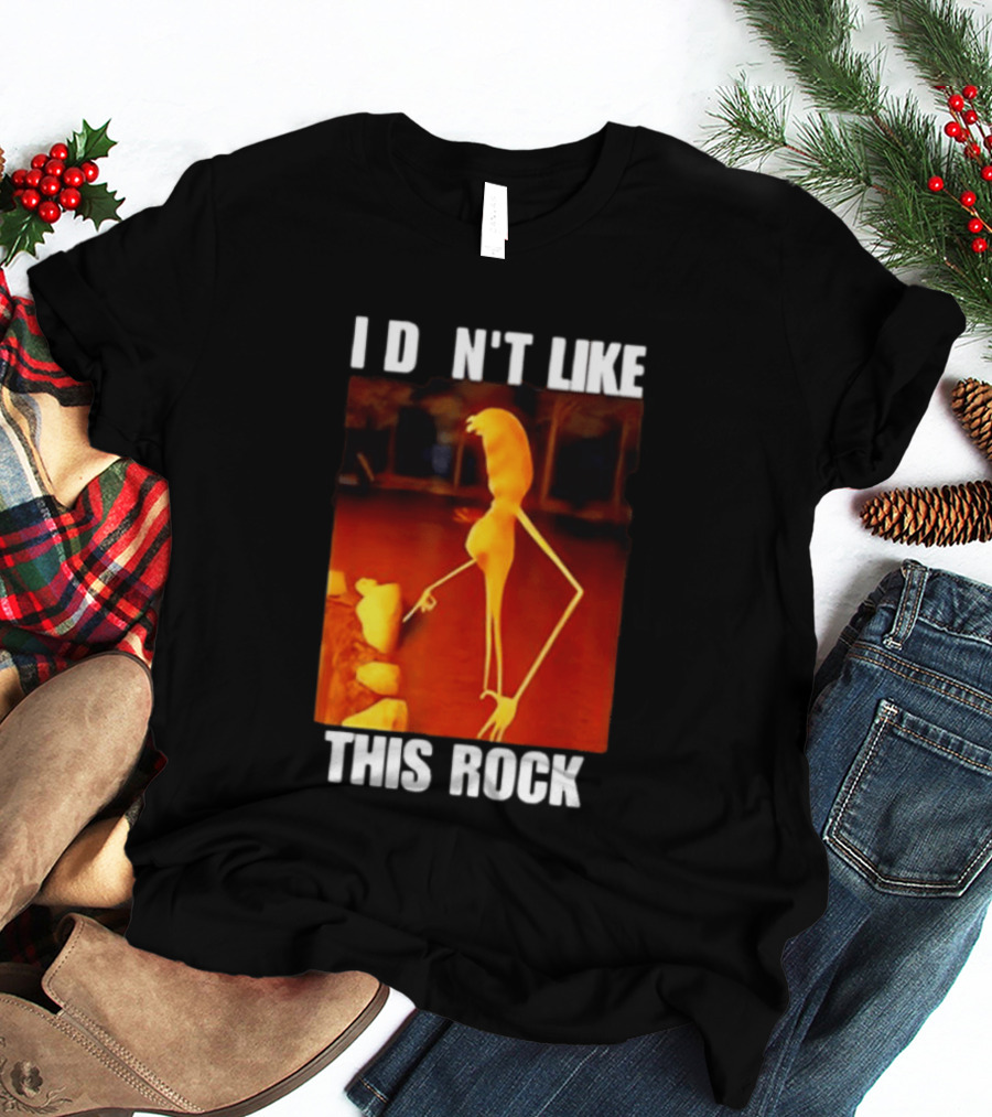 Salad Fingers I Don't Like This Rock Surreal Horror Meme T-Shirt