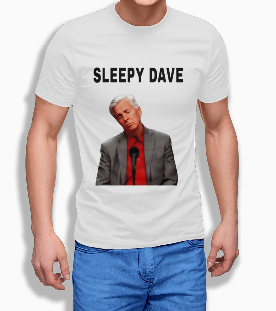 Sleepy Dave Dave Dombrowski Meme T-Shirt