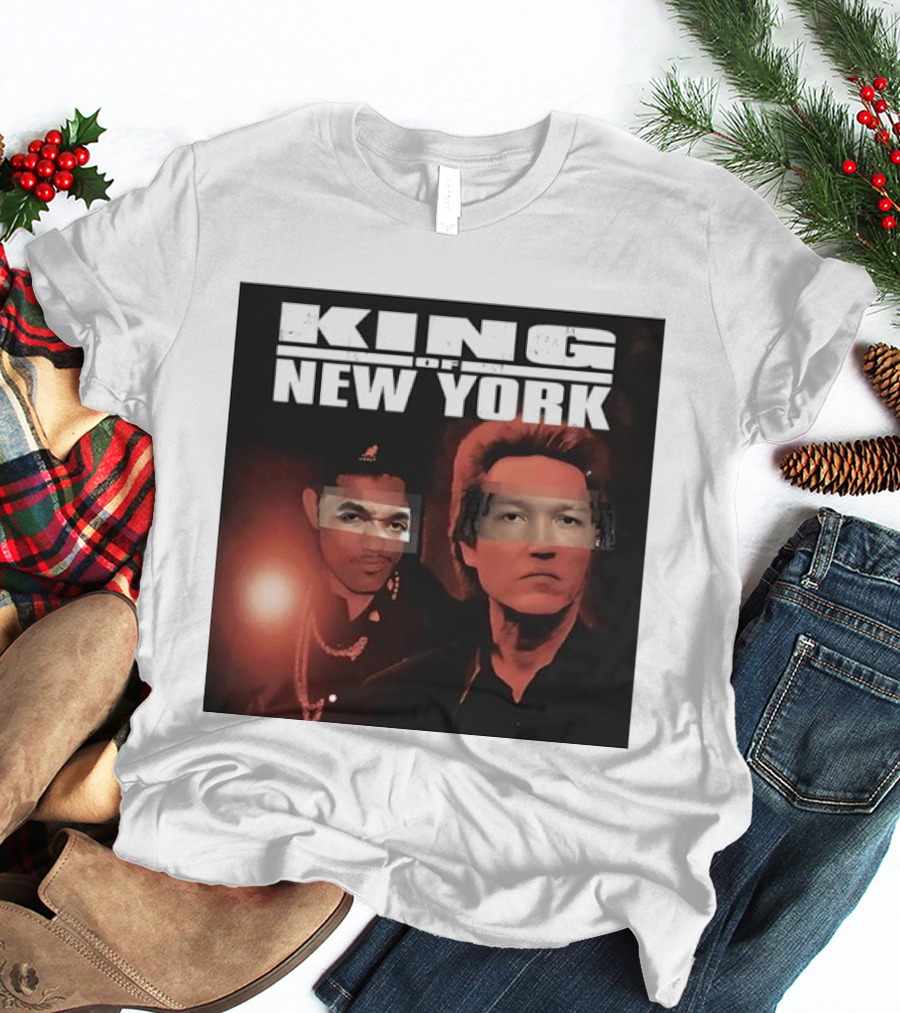 King Of New York Knicks Retro Movie T-Shirt