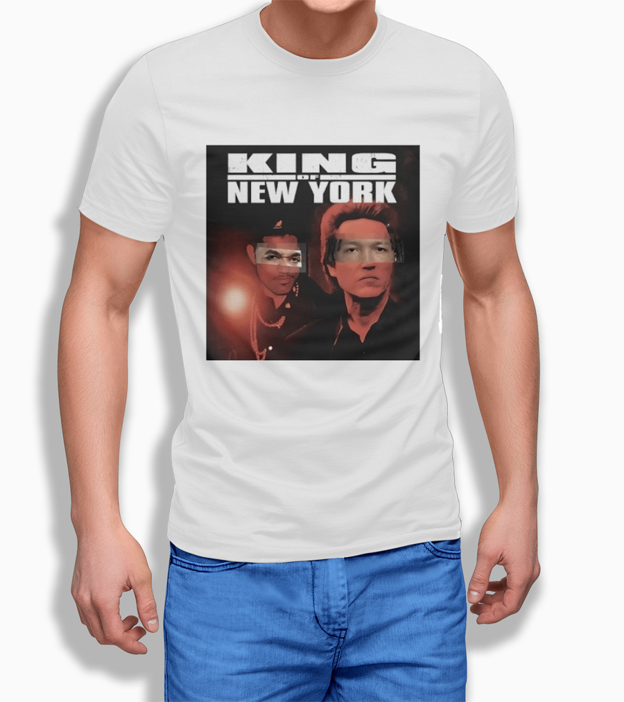 King Of New York Knicks Retro Movie T-Shirt