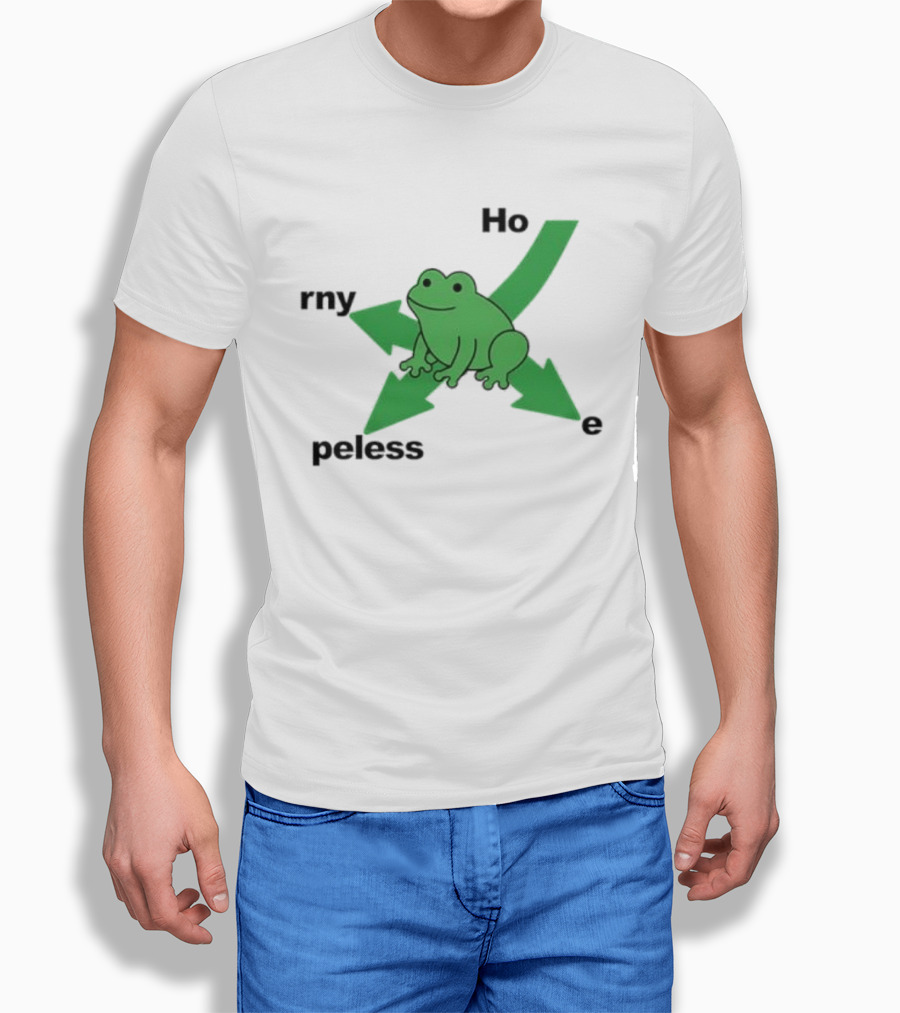 Ho Rn Y Peless Frog Directional E T-Shirt