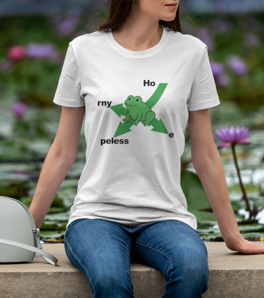 Ho Rn Y Peless Frog Directional E T-Shirt
