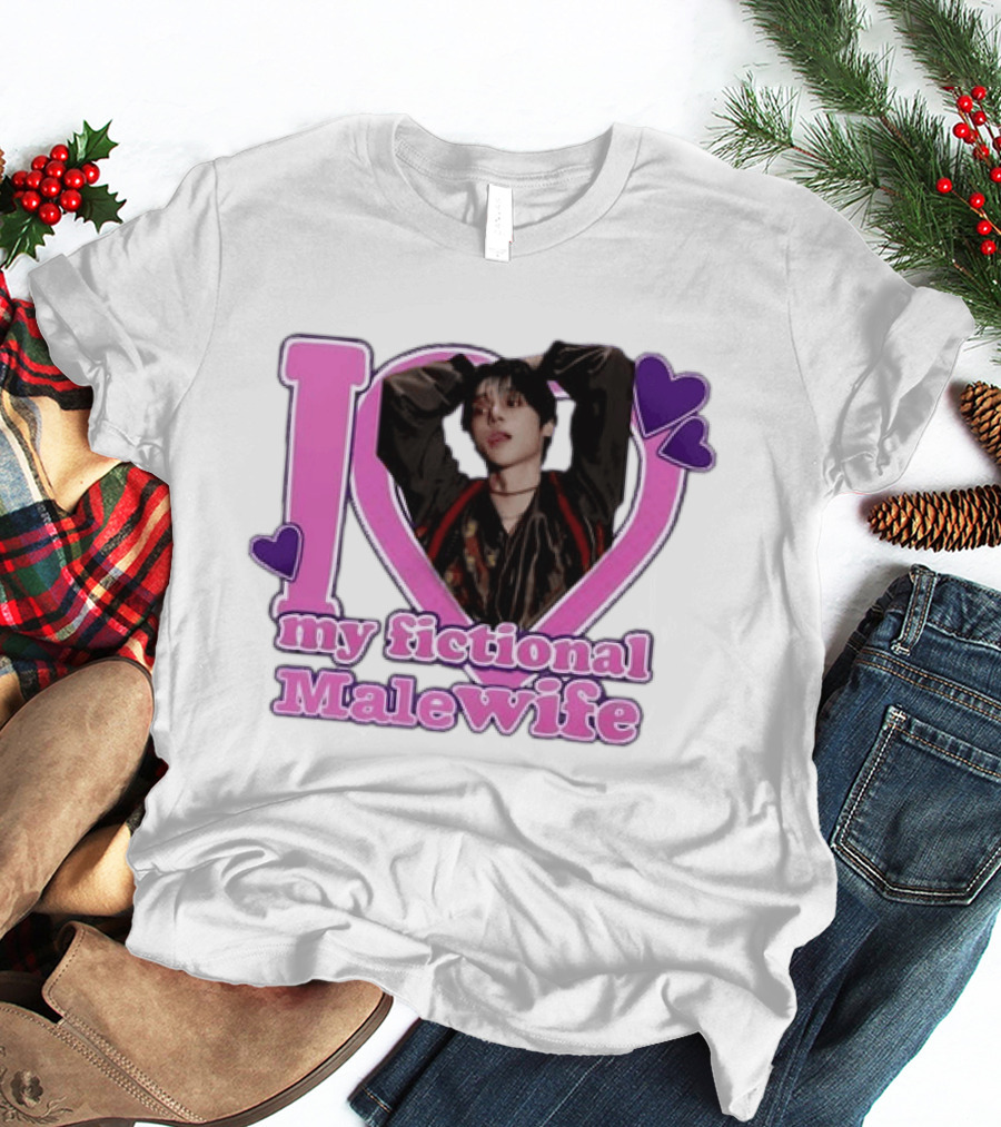 ENHYPEN Sunoo I Love My Fictional Malewife Fan T-Shirt