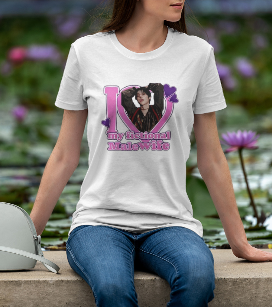 ENHYPEN Sunoo I Love My Fictional Malewife Fan T-Shirt