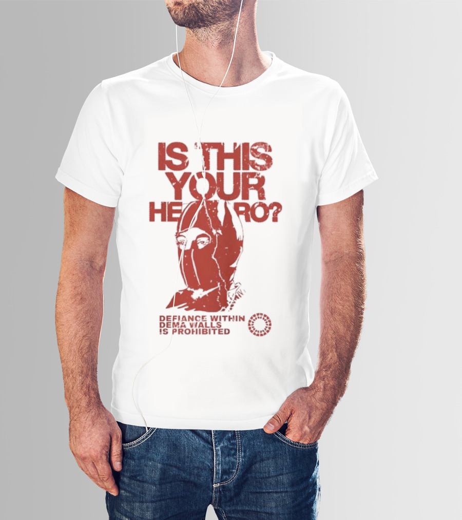 Defiance Within Dema Walls Twenty One Pilots Is This Your Hero Clancy T-Shirt