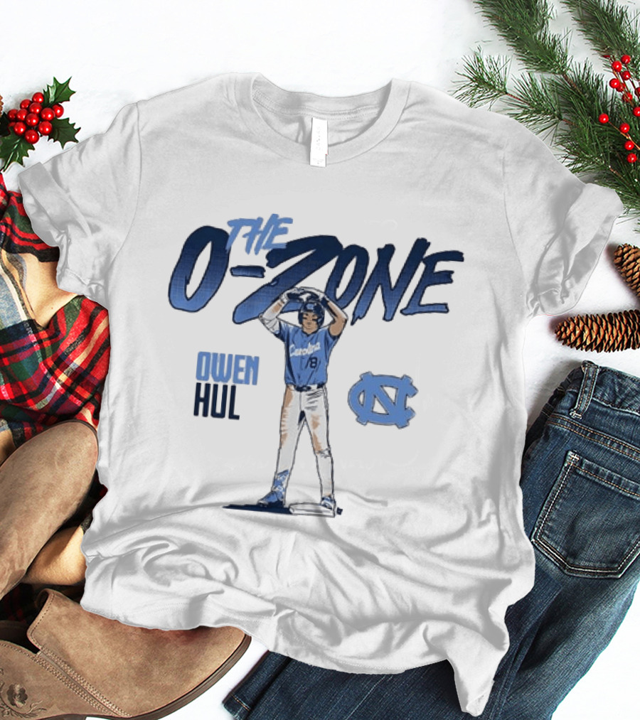 Owen Hull North Carolina Tar Heels NCAA Baseball The O Zone Carolina 8 T-Shirt
