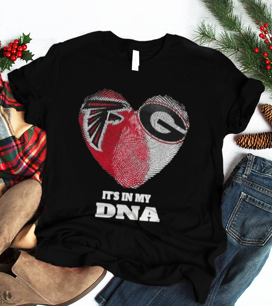 Atlanta Falcons Georgia Bulldogs It's In My DNA T-Shirt