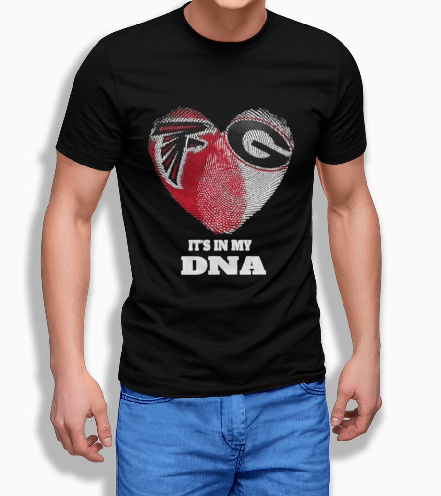 Atlanta Falcons Georgia Bulldogs It's In My DNA T-Shirt