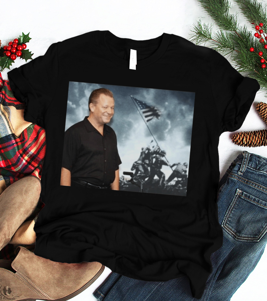 James Bradley Flags Of Our Fathers Iconic Image T-Shirt