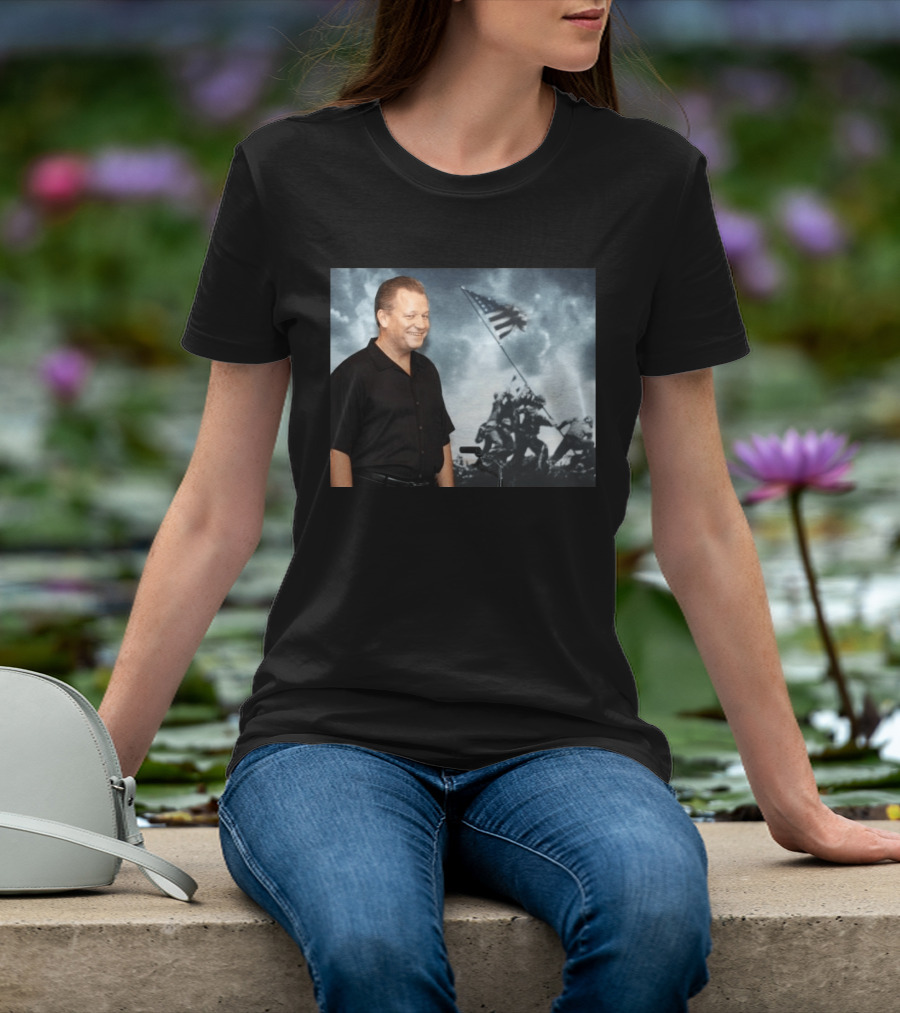 James Bradley Flags Of Our Fathers Iconic Image T-Shirt
