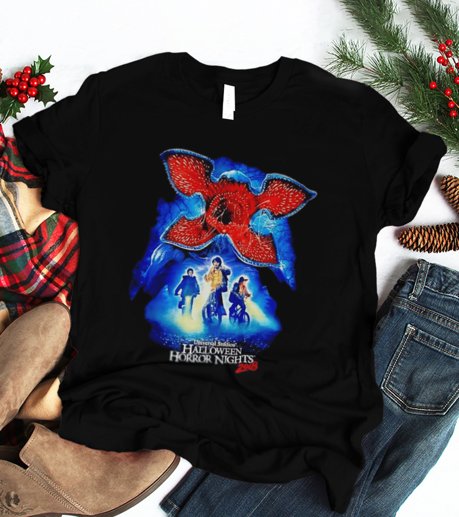 Demogorgon Stranger Things Universal Studios Halloween Horror Nights 2018 T-Shirt