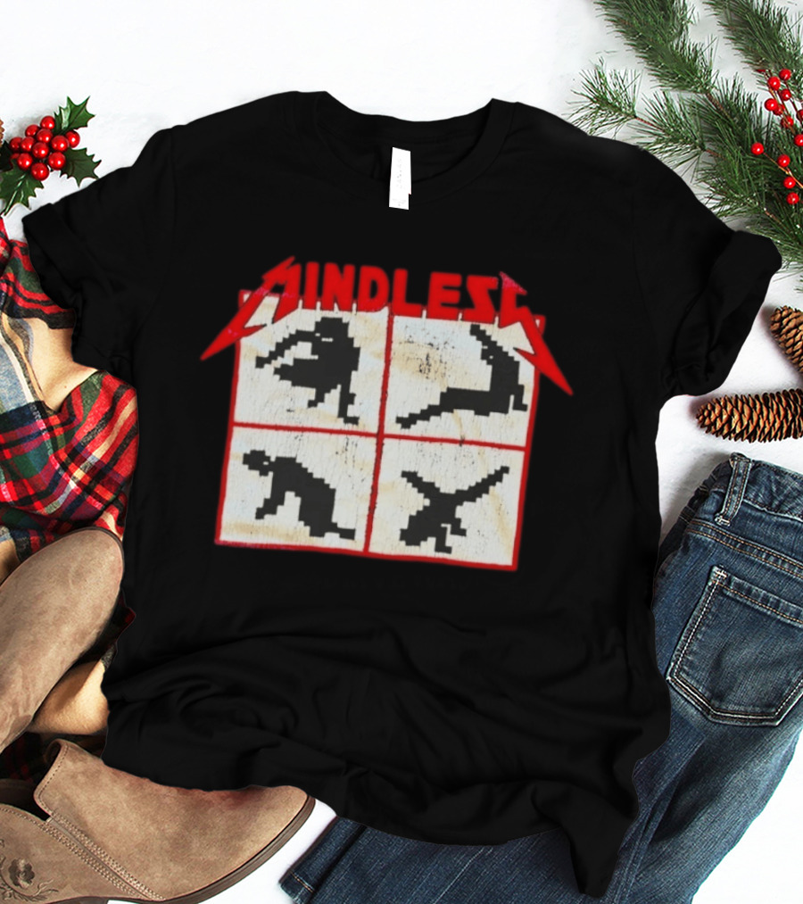 Mindless Self Indulgence Pixel Figures Band T-Shirt