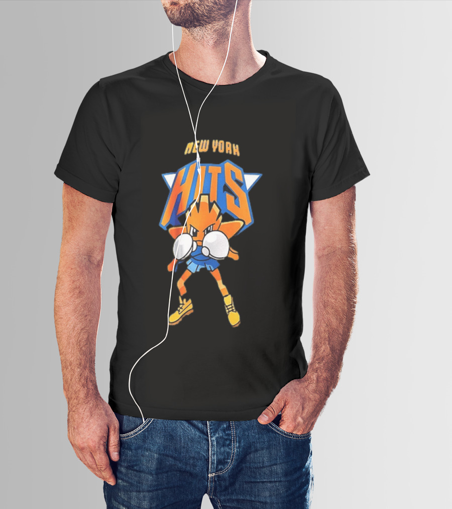 New York Hits Hitmonchan Pokémon Basketball Champions 2026 T-Shirt