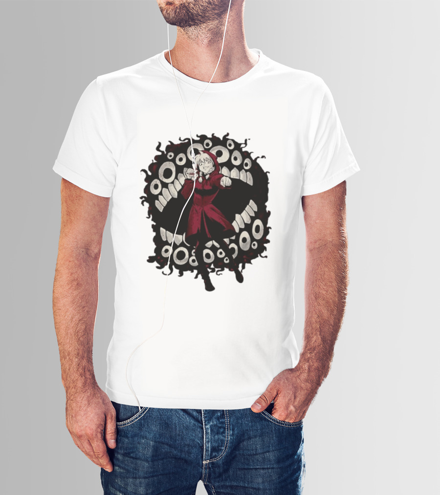 Umineko When They Cry Beatrice With Dark Creature Horror T-Shirt