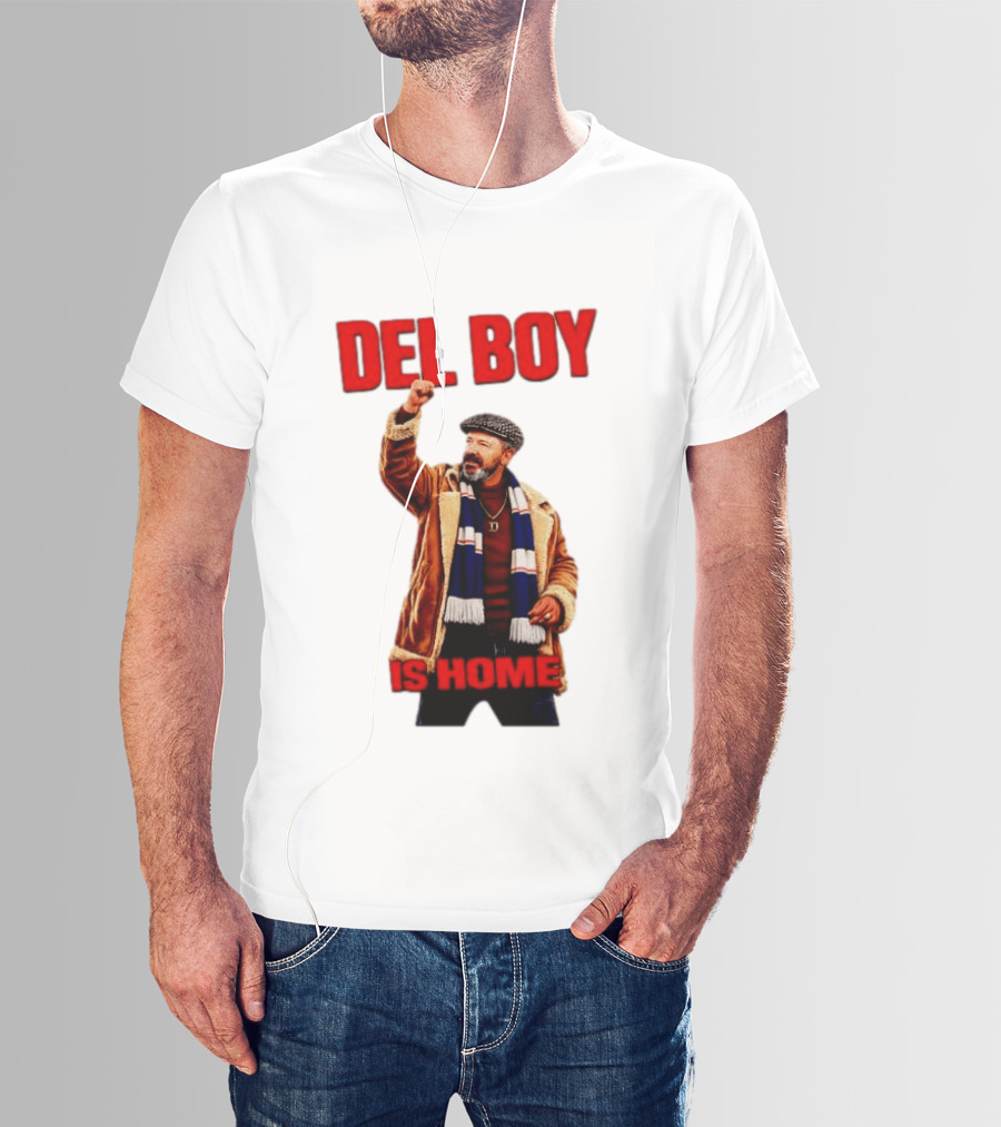 Del Boy Only Fools And Horses Is Home Vintage Look T-Shirt
