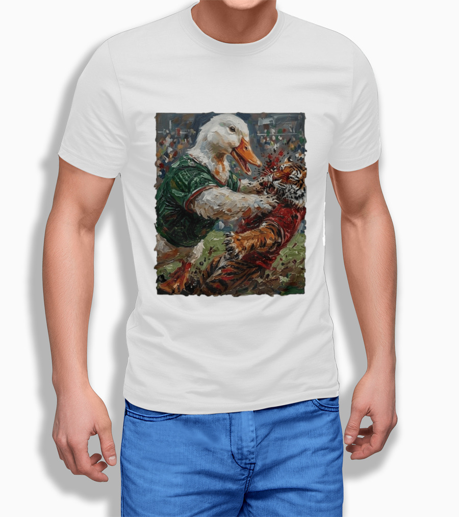 Oregon Ducks Auburn Tigers Football Rivalry Clash T-Shirt