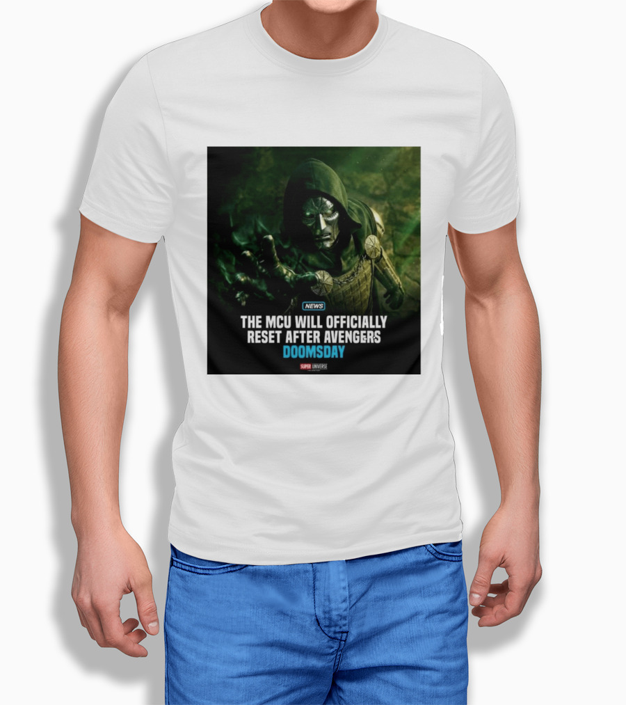 Avengers Doomsday MCU Reset Announcement Super Universe News T-Shirt