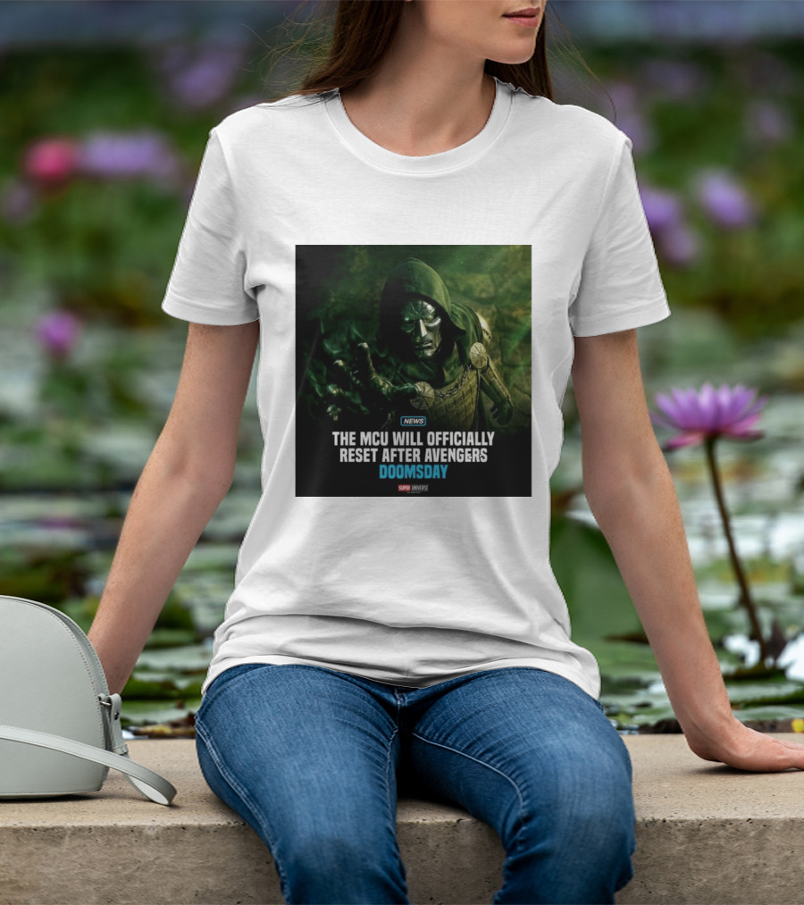 Avengers Doomsday MCU Reset Announcement Super Universe News T-Shirt