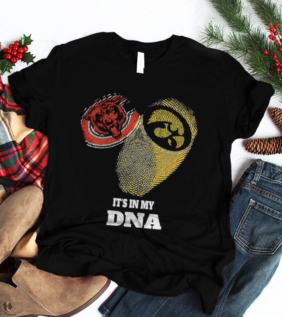 Chicago Bears Iowa Hawkeyes It's In My DNA T-Shirt