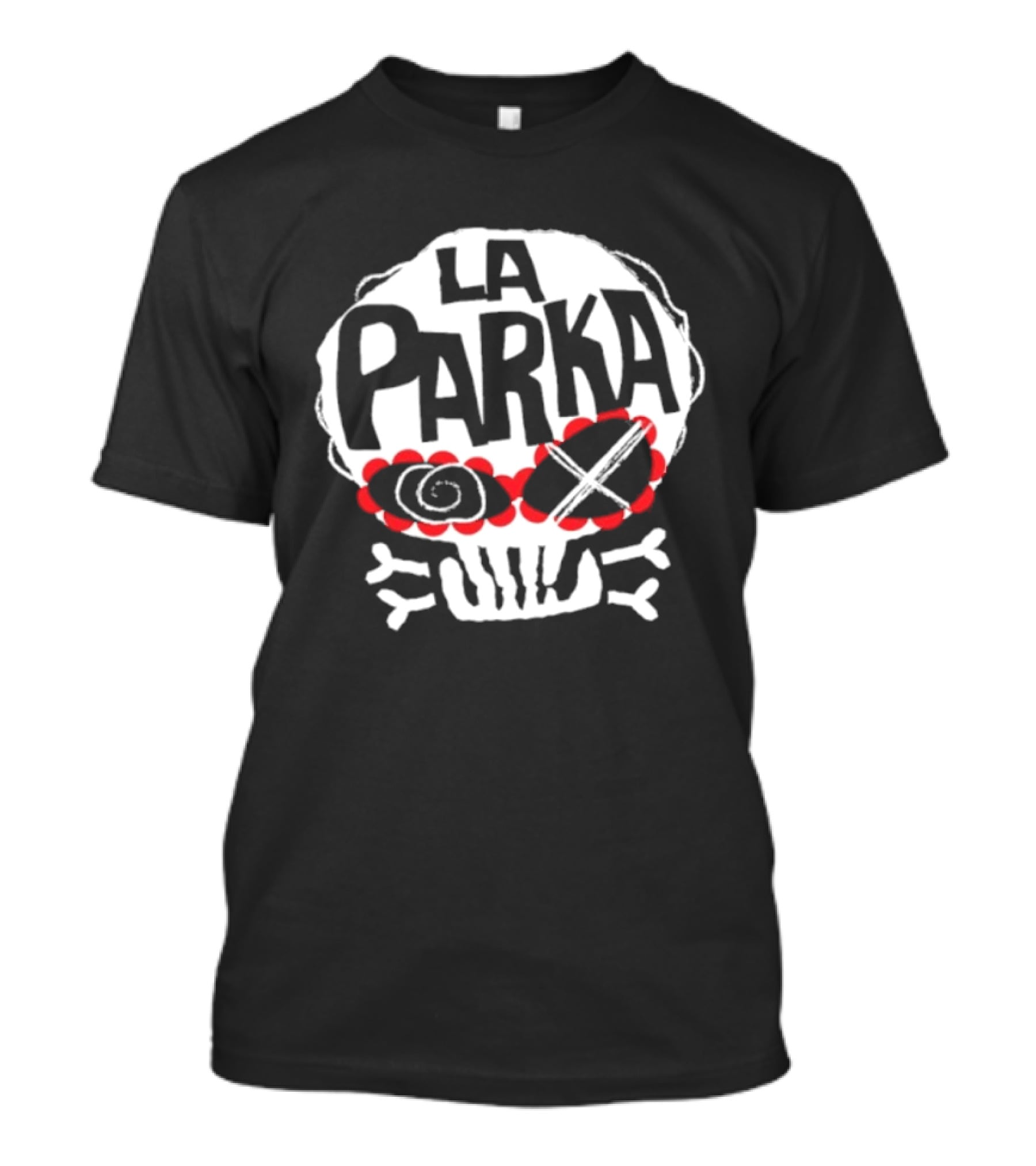 La Parka X WWE AAA Superstar Skull T-Shirt