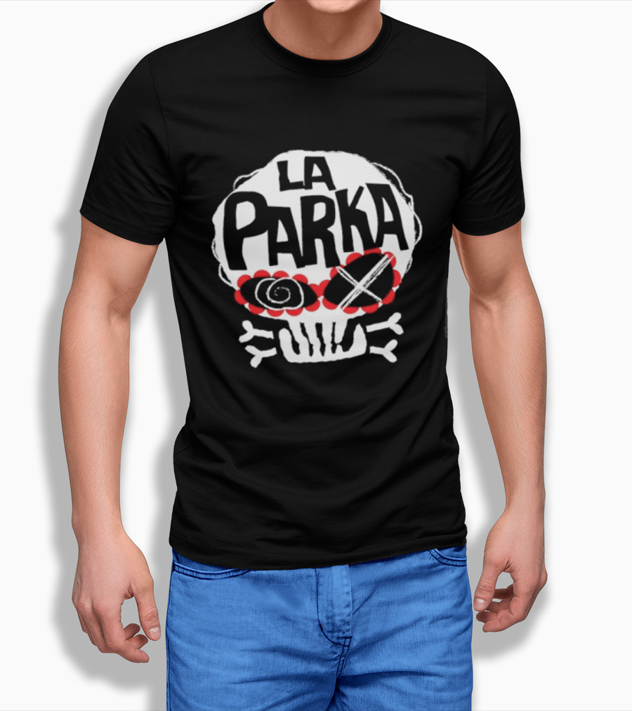 La Parka X WWE AAA Superstar Skull T-Shirt